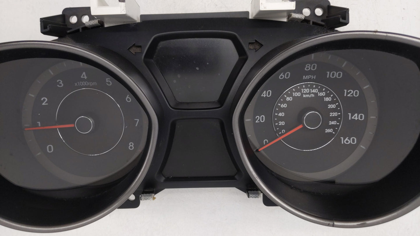 2013 Hyundai Elantra Instrument Cluster Speedometer Gauges P/N:94001-3Y520 Fits OEM Used Auto Parts - Oemusedautoparts1.com