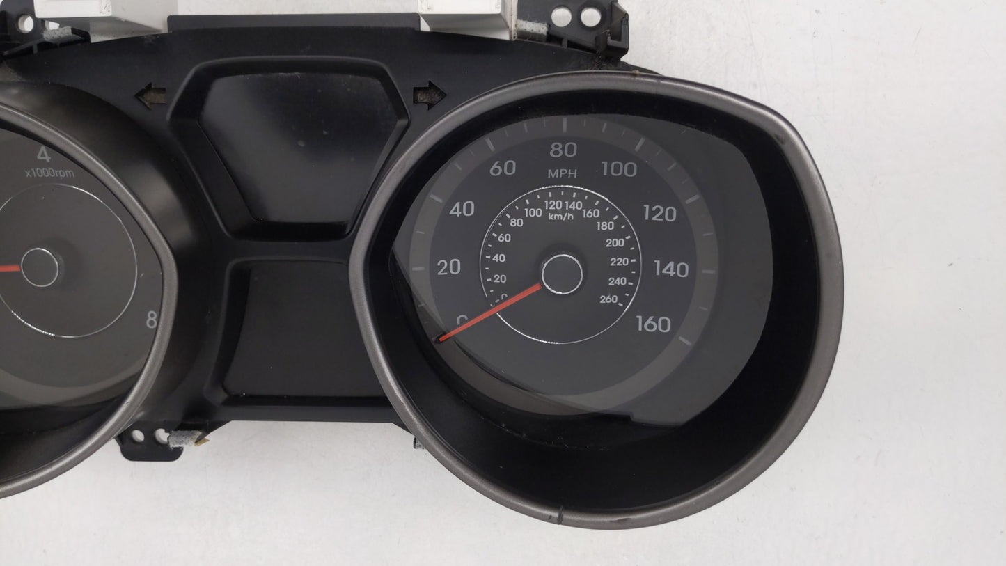 2013 Hyundai Elantra Instrument Cluster Speedometer Gauges P/N:94001-3Y520 Fits OEM Used Auto Parts - Oemusedautoparts1.com