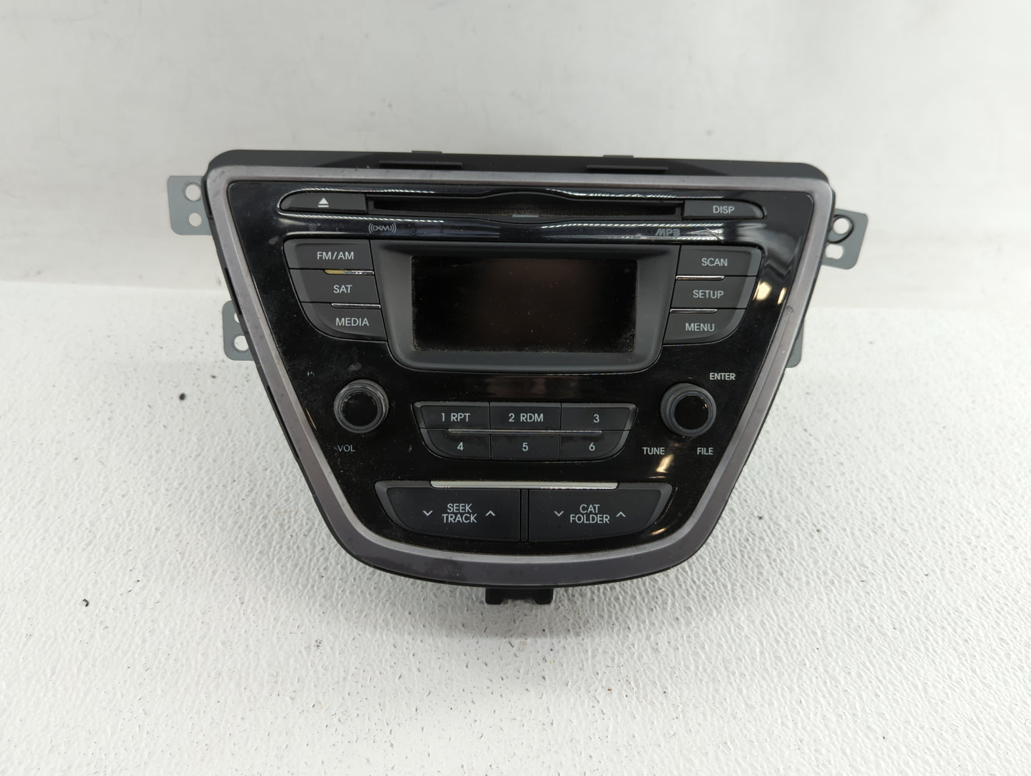 2013 Hyundai Elantra Radio AM FM Cd Player Receiver Replacement P/N:96170-3X155RA5 Fits OEM Used Auto Parts - Oemusedautopar