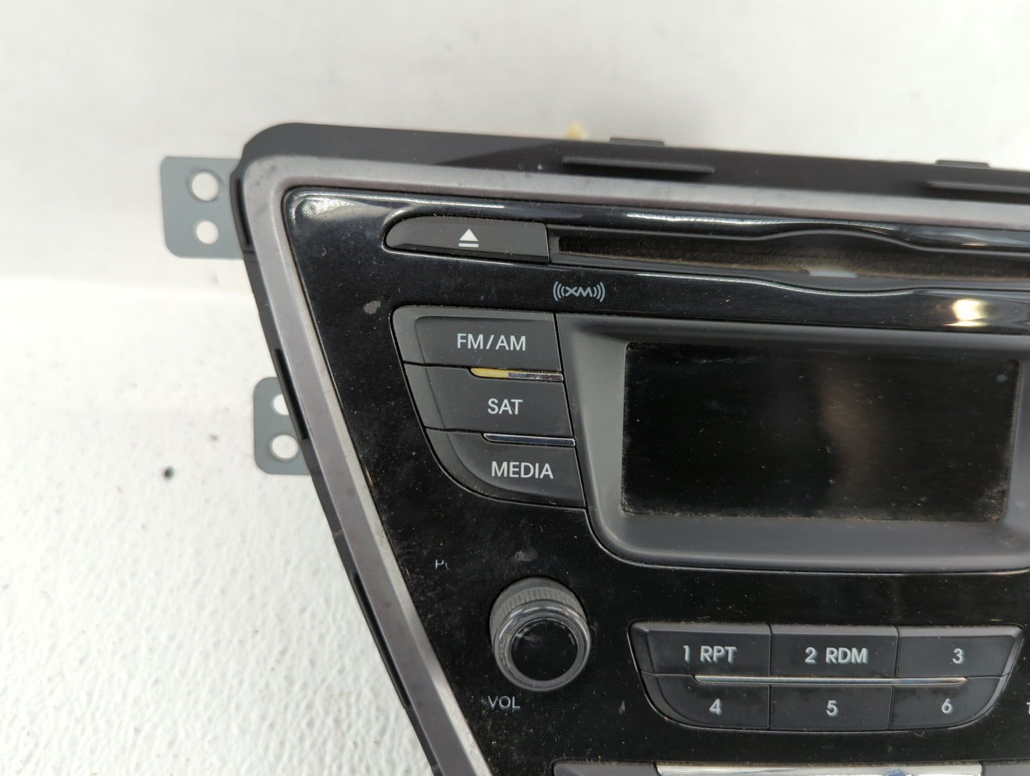 2013 Hyundai Elantra Radio AM FM Cd Player Receiver Replacement P/N:96170-3X155RA5 Fits OEM Used Auto Parts - Oemusedautopar