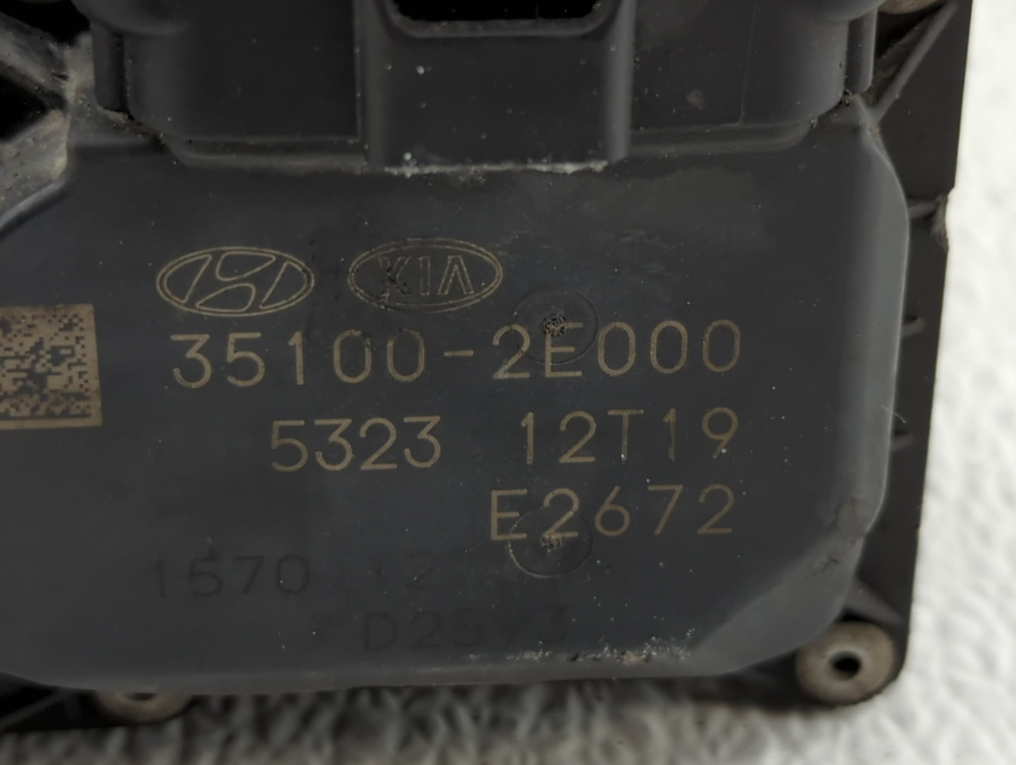 2011-2018 Hyundai Elantra Throttle Body P/N:35100-2E710 35100-2E000 Fits Fits 2011 2012 2013 2014 2015 2016 2017 2018 2019 O