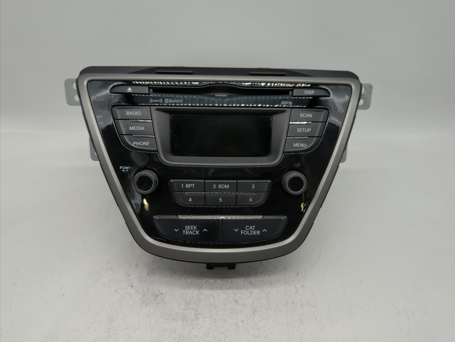 2013 Hyundai Elantra Radio AM FM Cd Player Receiver Replacement P/N:96170-3X165RA5 Fits OEM Used Auto Parts - Oemusedautopar