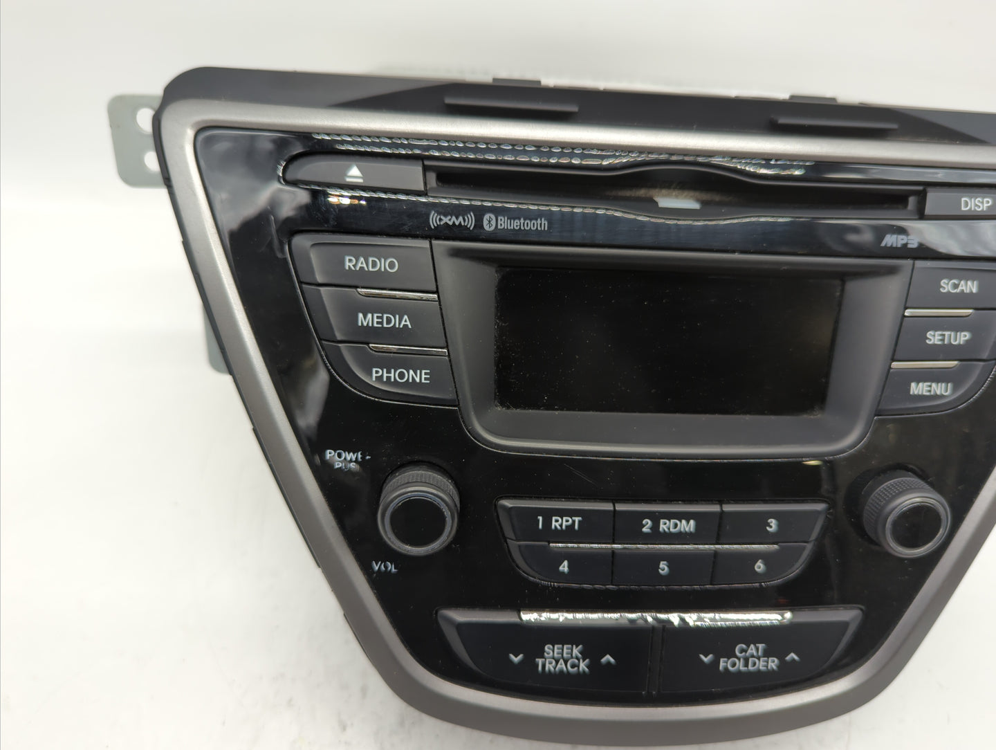 2013 Hyundai Elantra Radio AM FM Cd Player Receiver Replacement P/N:96170-3X165RA5 Fits OEM Used Auto Parts - Oemusedautopar