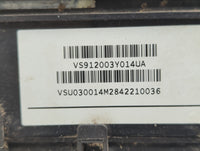 2011-2013 Hyundai Elantra Fusebox Fuse Box Panel Relay Module P/N:91950-3X510 Fits Fits 2011 2012 2013 OEM Used Auto Parts -