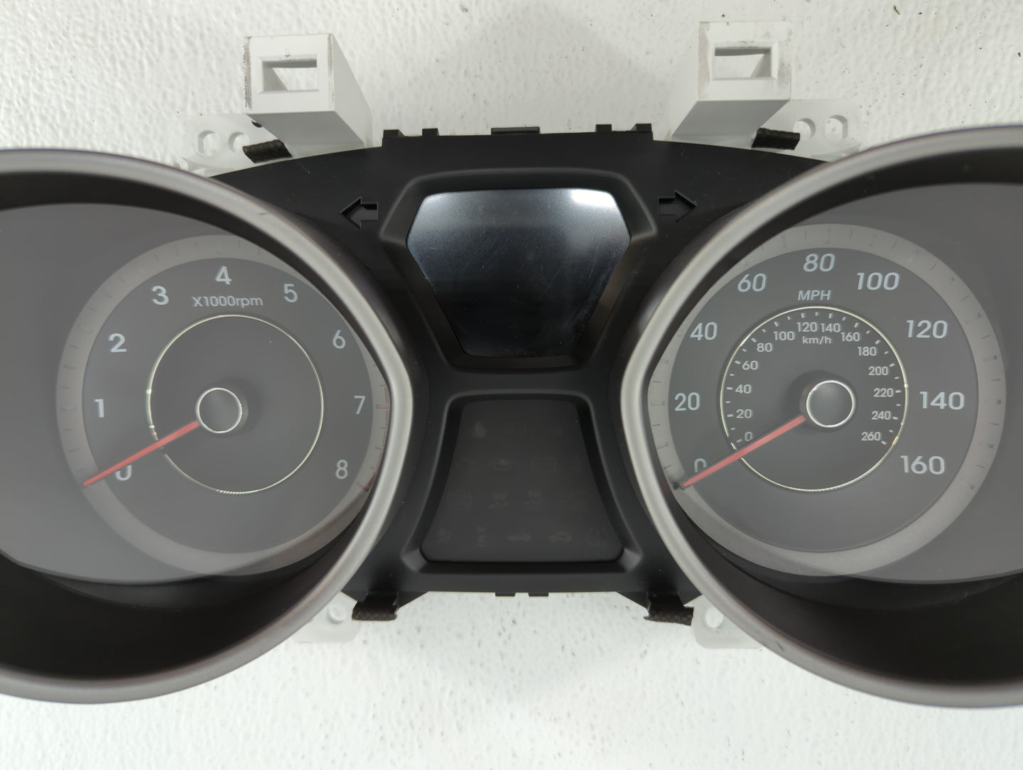2013 Hyundai Elantra Instrument Cluster Speedometer Gauges P/N:94001-3X275 94001-3X520 Miles: Fits OEM Used Auto Parts - Oem