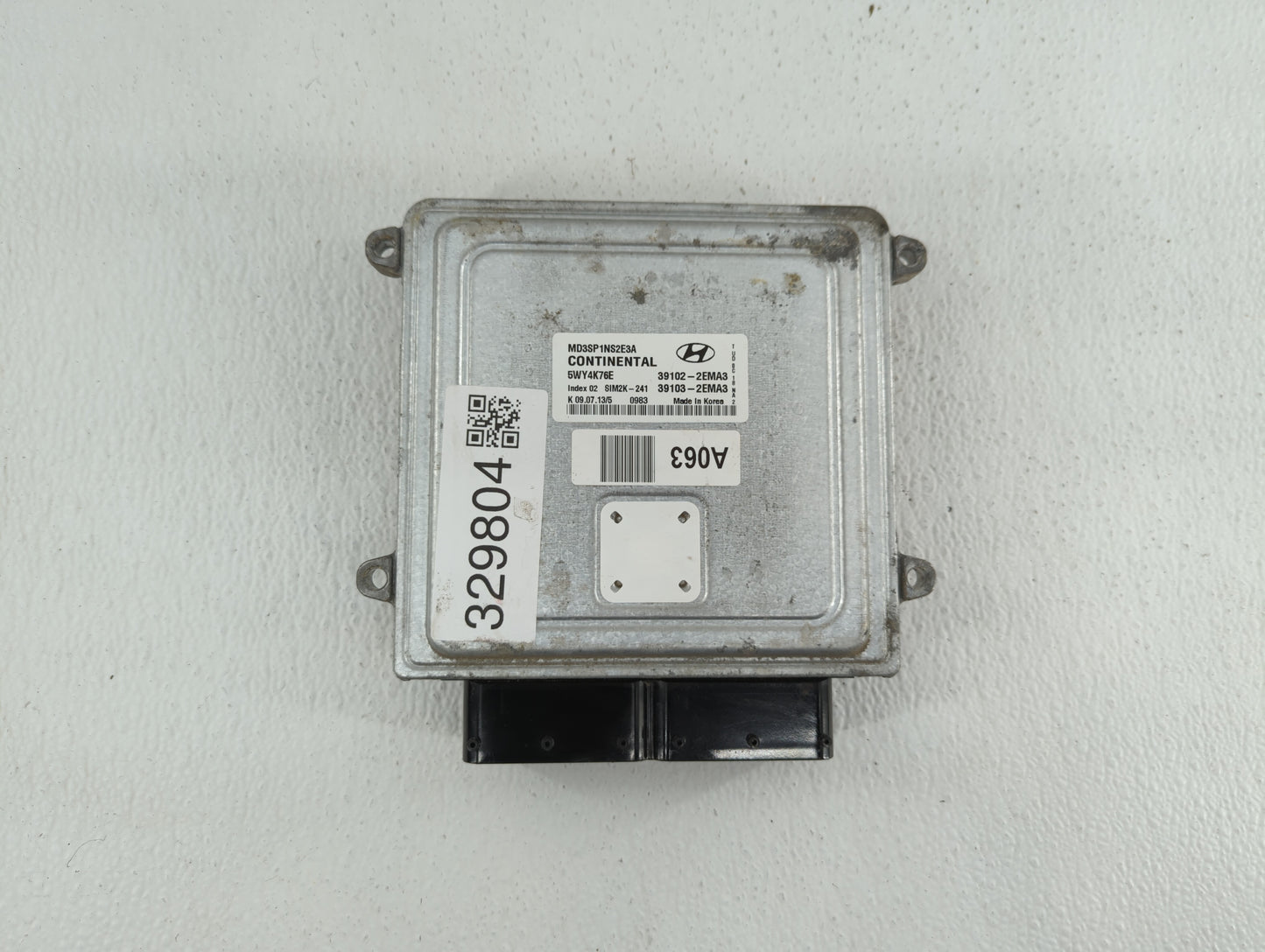 2011-2013 Hyundai Elantra PCM Engine Control Computer ECU ECM PCU OEM P/N:39102-2EMN2 39103-2EMN2 Fits Fits 2011 2012 2013 O