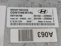 2011-2013 Hyundai Elantra PCM Engine Control Computer ECU ECM PCU OEM P/N:39102-2EMN2 39103-2EMN2 Fits Fits 2011 2012 2013 O