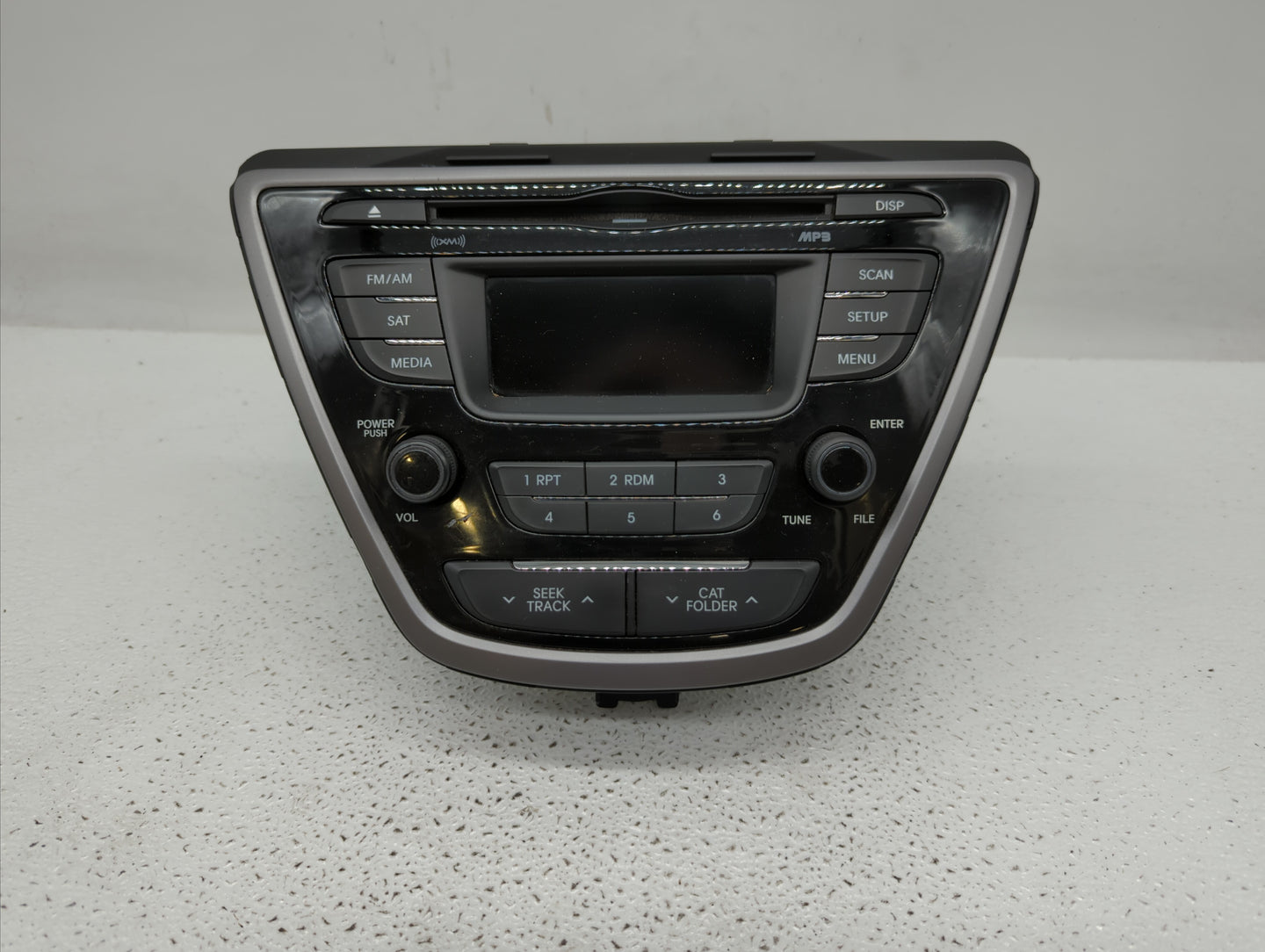 2013-2013 Hyundai Elantra Radio Control Panel - Oemusedautoparts1.com