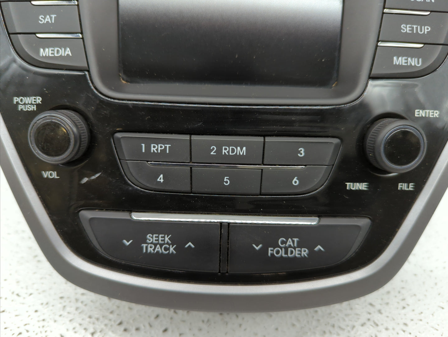 2013-2013 Hyundai Elantra Radio Control Panel - Oemusedautoparts1.com