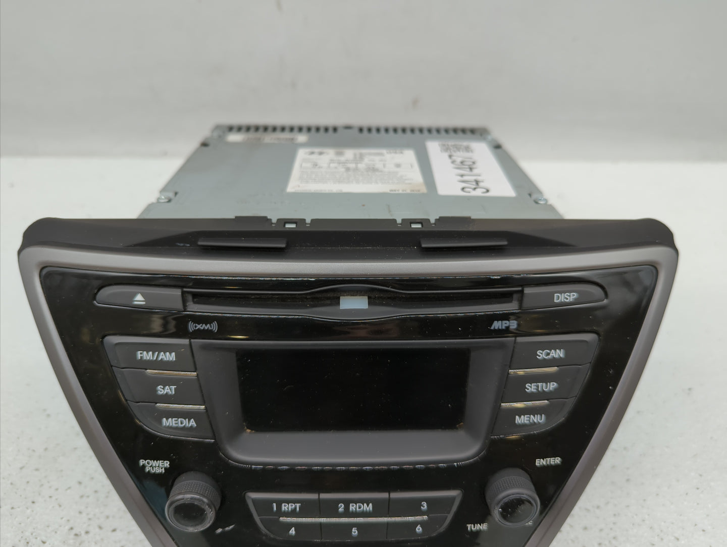 2013-2013 Hyundai Elantra Radio Control Panel - Oemusedautoparts1.com