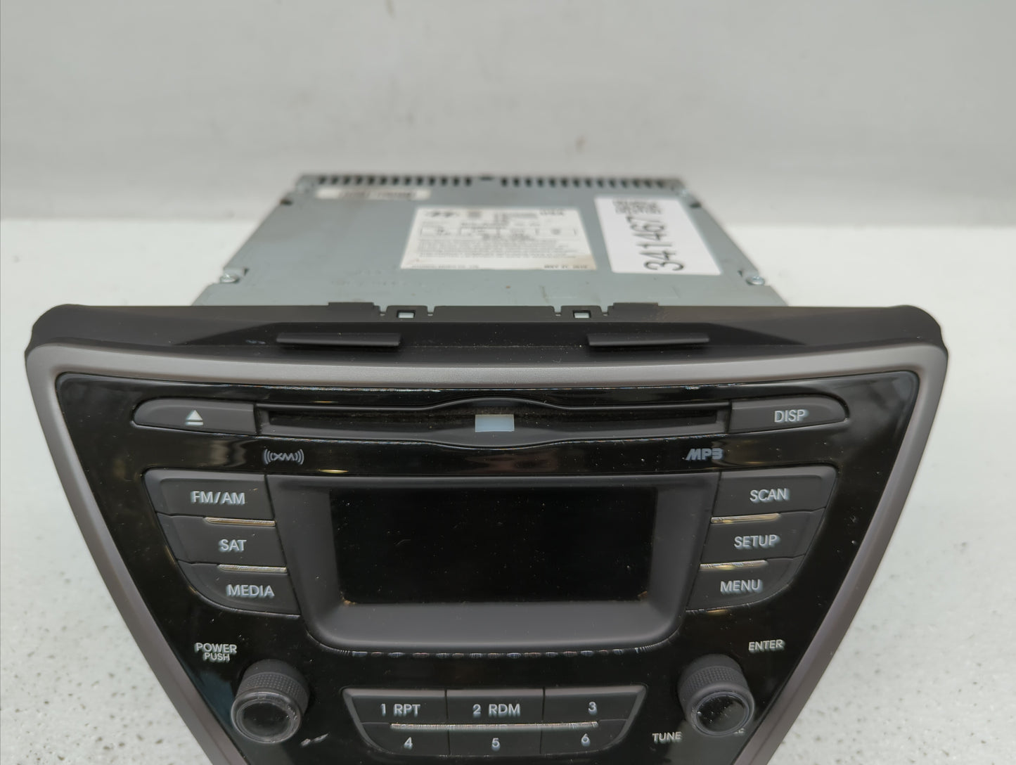 2013-2013 Hyundai Elantra Radio Control Panel - Oemusedautoparts1.com