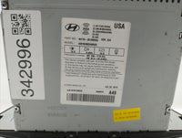 2013 Hyundai Elantra Radio AM FM Cd Player Receiver Replacement P/N:96170-3X165RA5 Fits OEM Used Auto Parts - Oemusedautopar