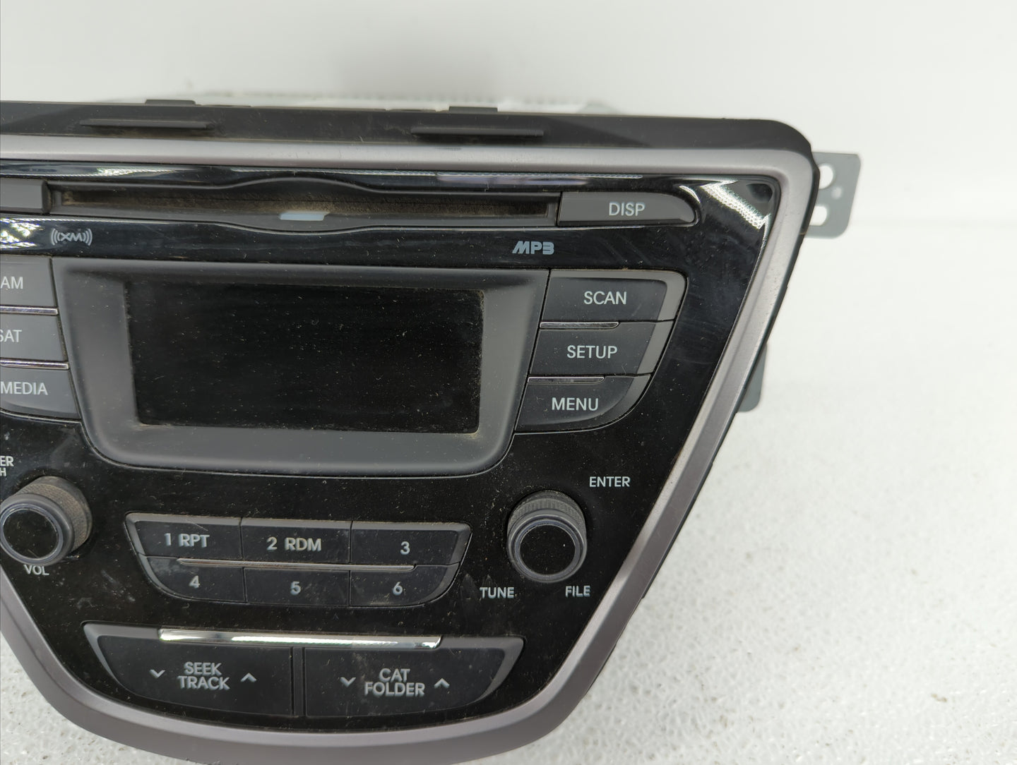 2013-2013 Hyundai Elantra Am Fm Cd Player Radio Receiver - Oemusedautoparts1.com
