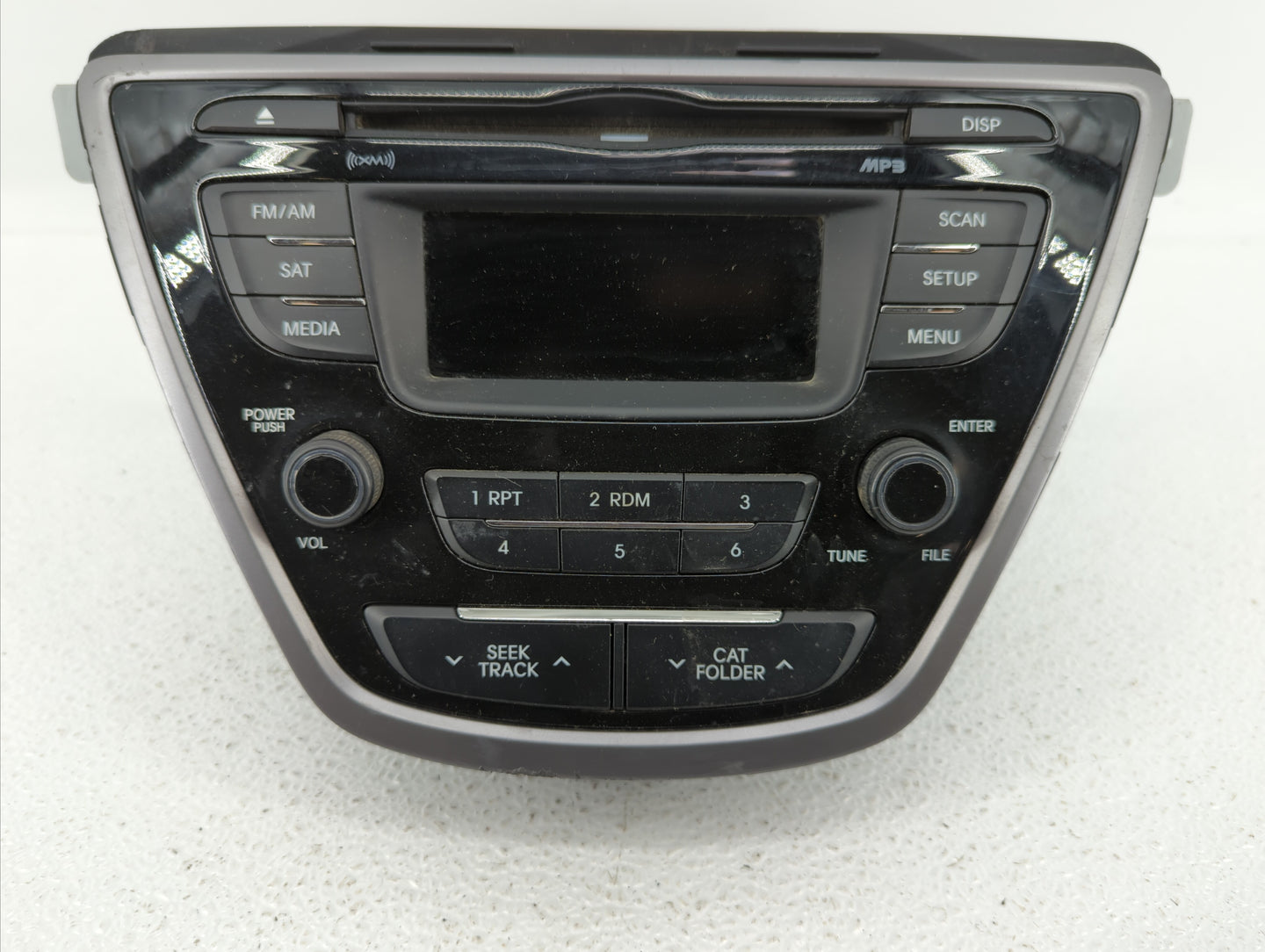 2013-2013 Hyundai Elantra Am Fm Cd Player Radio Receiver - Oemusedautoparts1.com