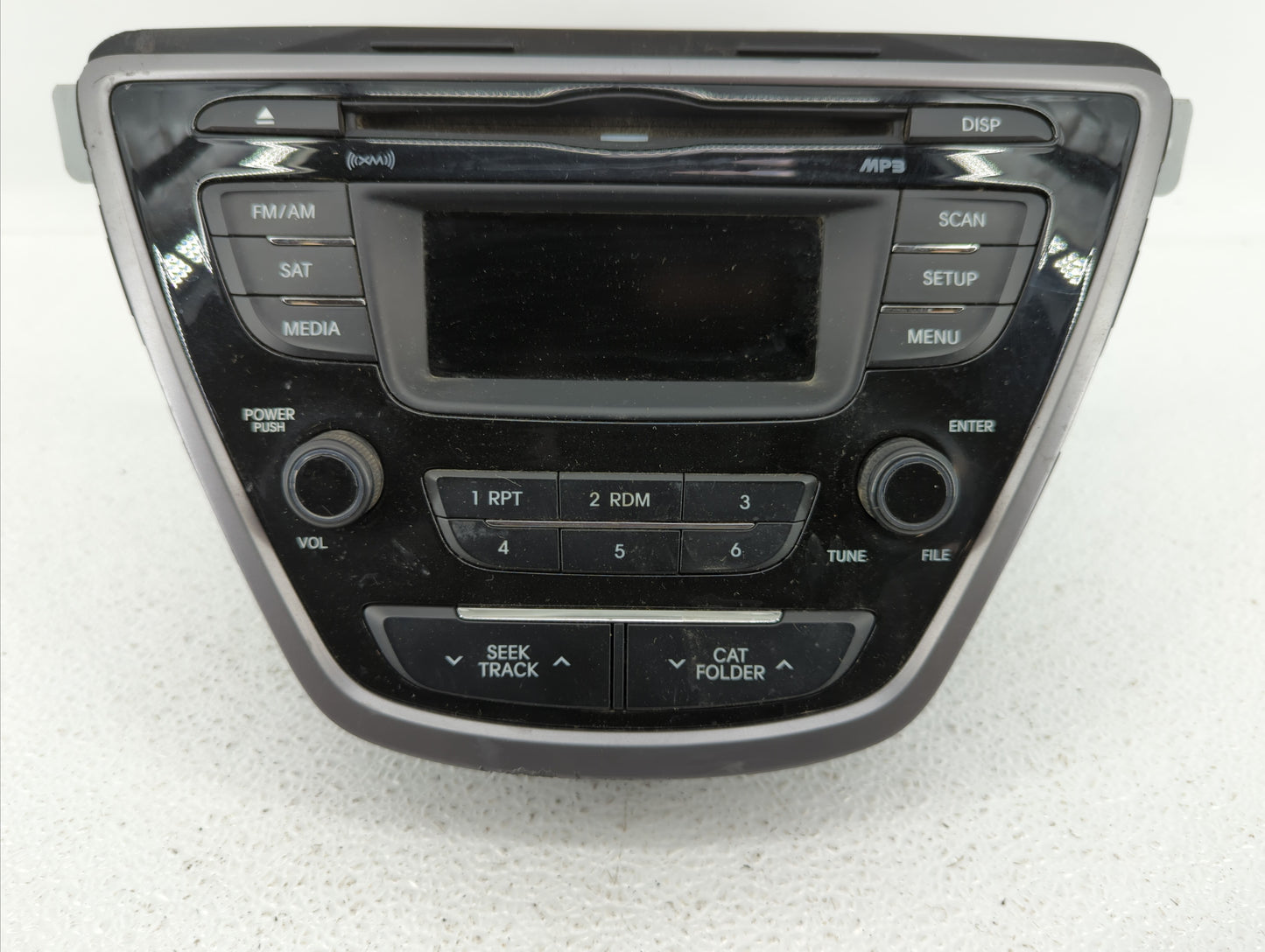 2013-2013 Hyundai Elantra Am Fm Cd Player Radio Receiver - Oemusedautoparts1.com