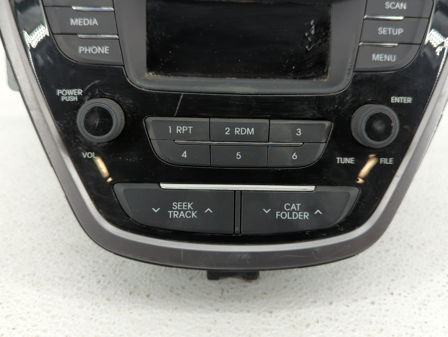 2013-2013 Hyundai Elantra Am Fm Cd Player Radio Receiver - Oemusedautoparts1.com