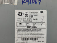 2013-2013 Hyundai Elantra Am Fm Cd Player Radio Receiver - Oemusedautoparts1.com