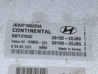 2013 Hyundai Elantra PCM Engine Control Computer ECU ECM PCU OEM P/N:39102-2EJB3 39103-2EJB3 Fits OEM Used Auto Parts - Oemu