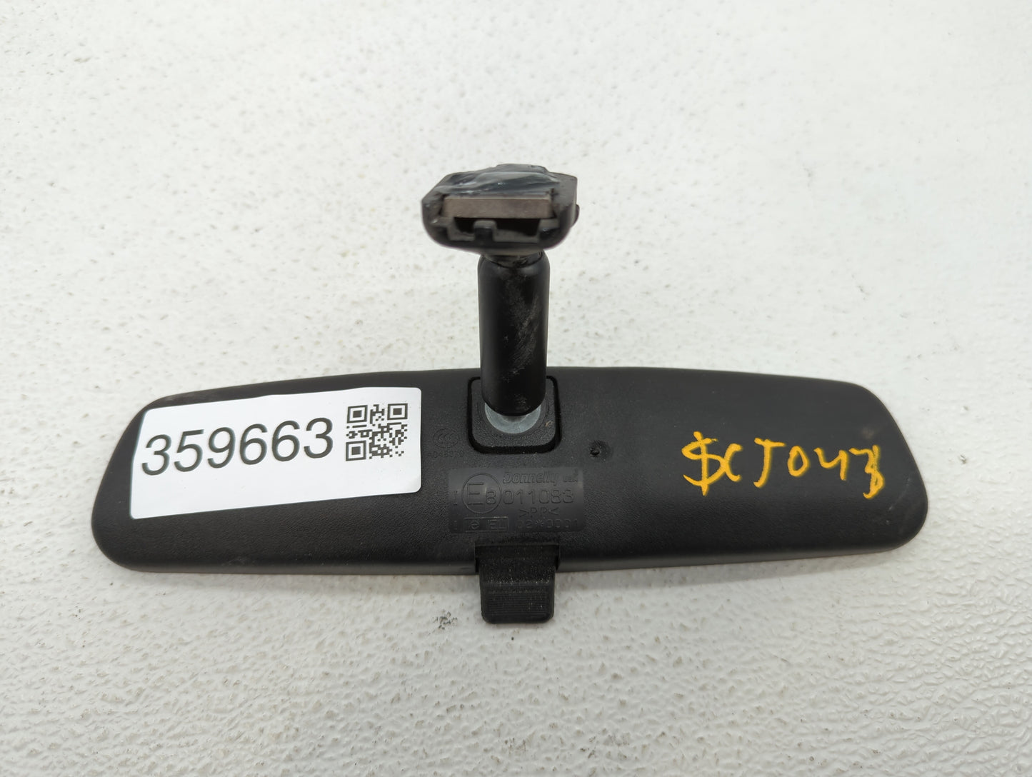 2011-2018 Hyundai Elantra Interior Rear View Mirror Replacement OEM P/N:E11026137 E4012143 Fits OEM Used Auto Parts - Oemuse