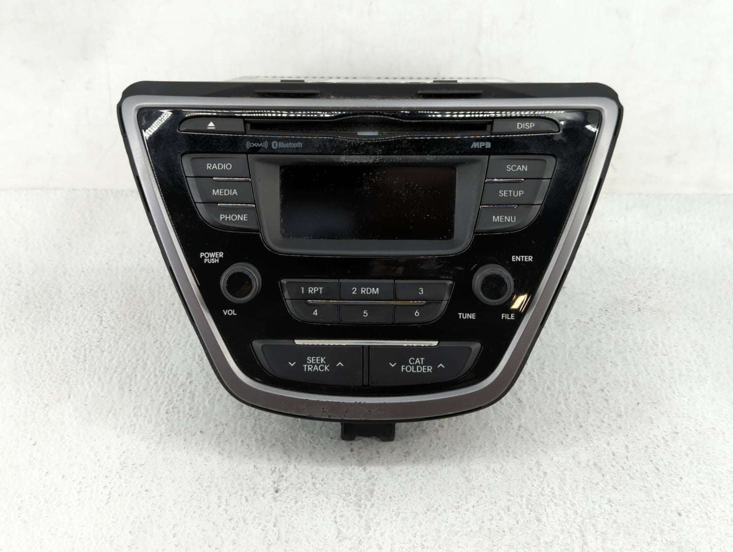 2013-2013 Hyundai Elantra Am Fm Cd Player Radio Receiver - Oemusedautoparts1.com