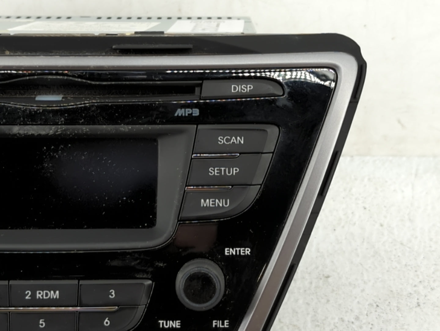 2013-2013 Hyundai Elantra Am Fm Cd Player Radio Receiver - Oemusedautoparts1.com
