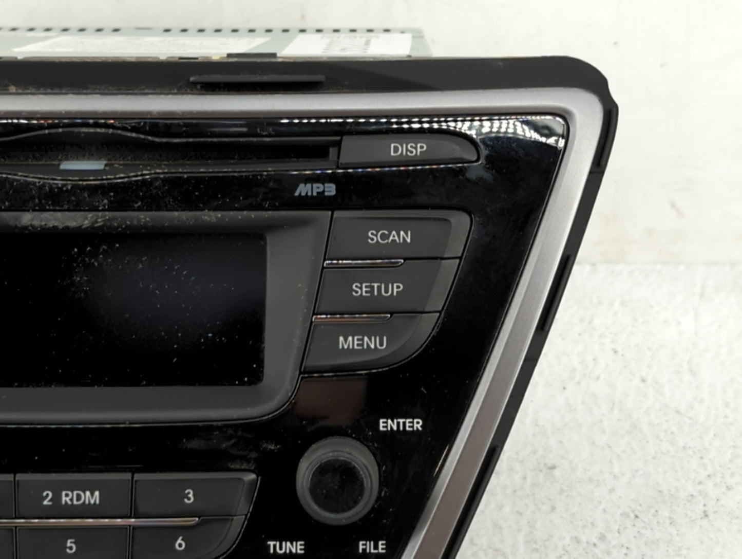2013-2013 Hyundai Elantra Am Fm Cd Player Radio Receiver - Oemusedautoparts1.com