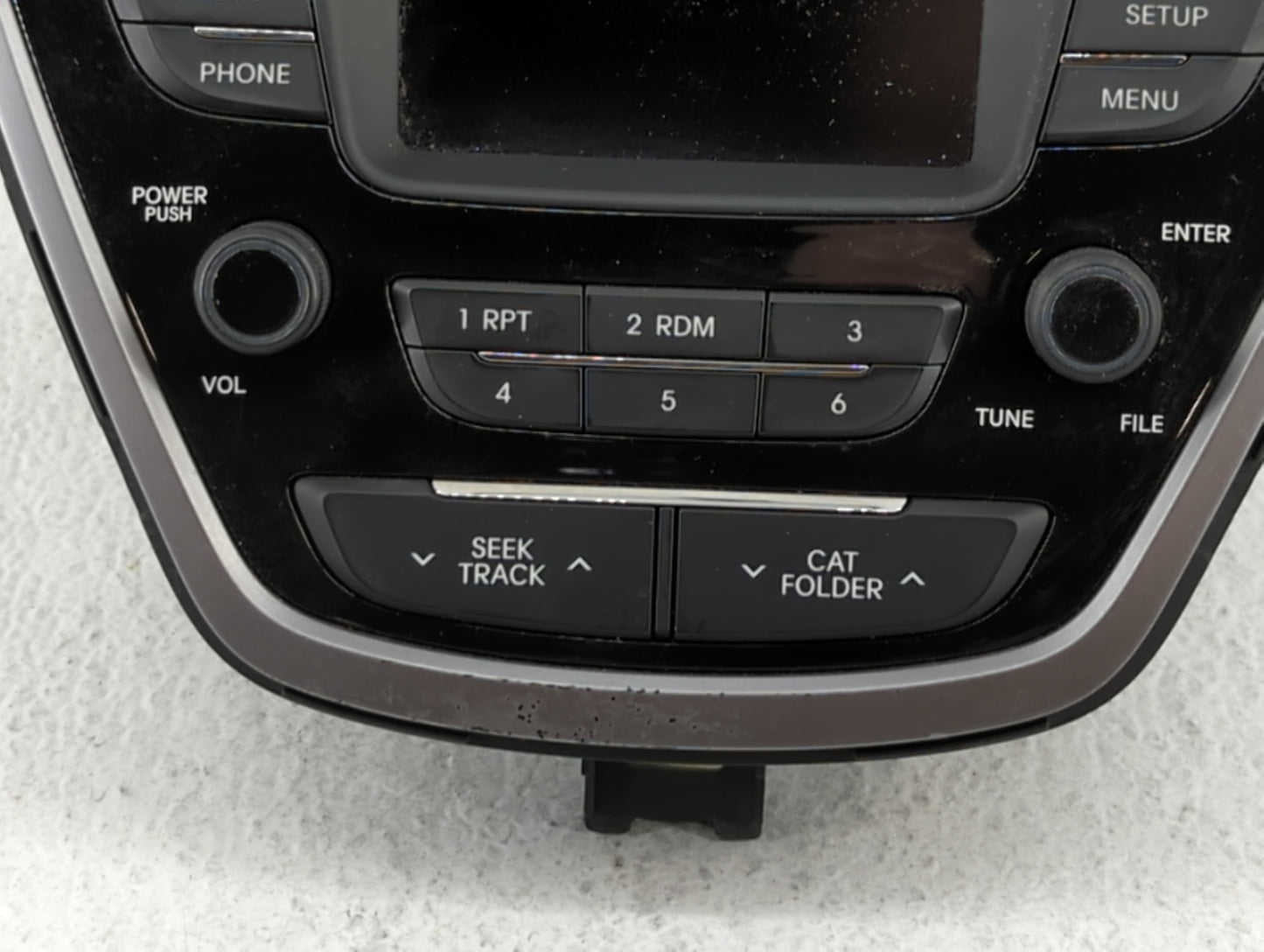 2013-2013 Hyundai Elantra Am Fm Cd Player Radio Receiver - Oemusedautoparts1.com
