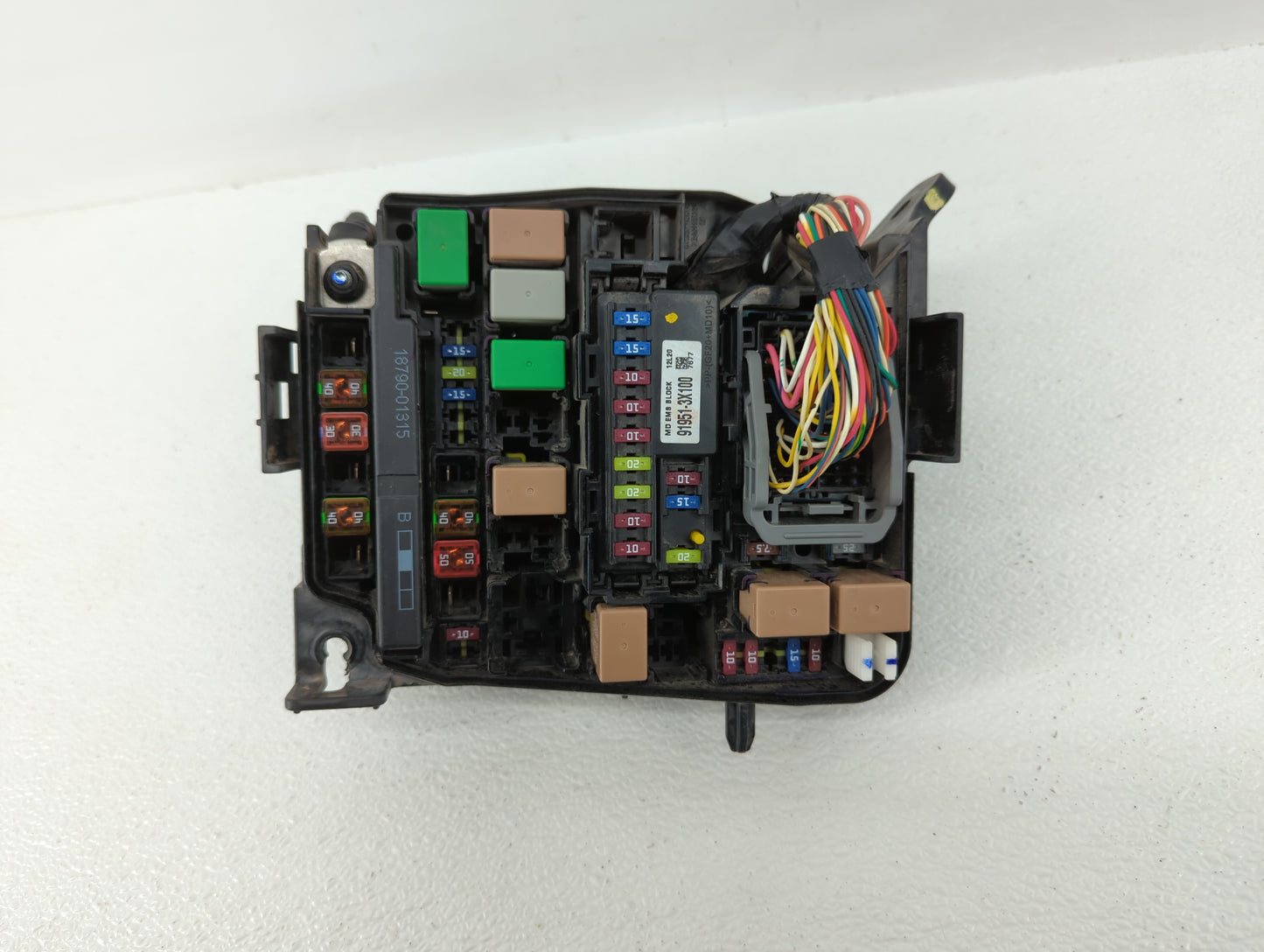 2011-2013 Hyundai Elantra Fusebox Fuse Box Panel Relay Module P/N:VS912003Y054UA 1302260016 Fits Fits 2011 2012 2013 OEM Use