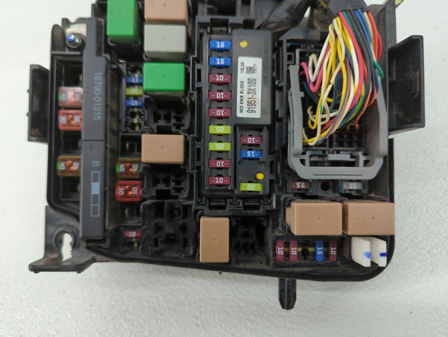 2011-2013 Hyundai Elantra Fusebox Fuse Box Panel Relay Module P/N:VS912003Y054UA 1302260016 Fits Fits 2011 2012 2013 OEM Use