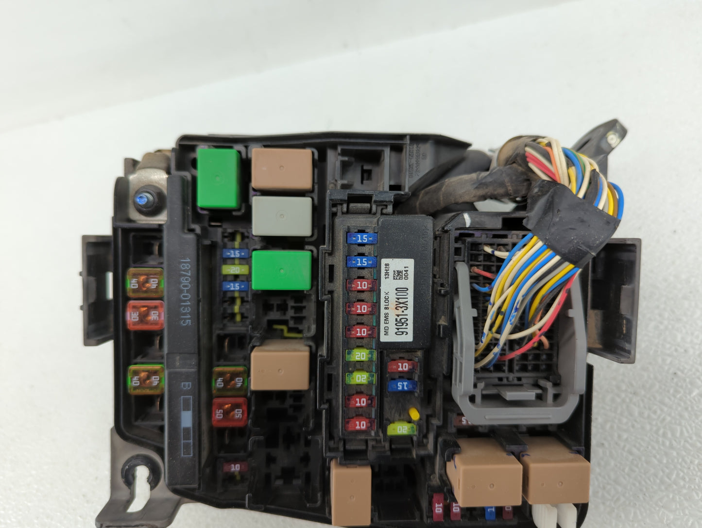 2011-2013 Hyundai Elantra Fusebox Fuse Box Panel Relay Module P/N:912053X094 Fits Fits 2011 2012 2013 OEM Used Auto Parts - 