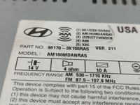 2013-2013 Hyundai Elantra Am Fm Cd Player Radio Receiver - Oemusedautoparts1.com