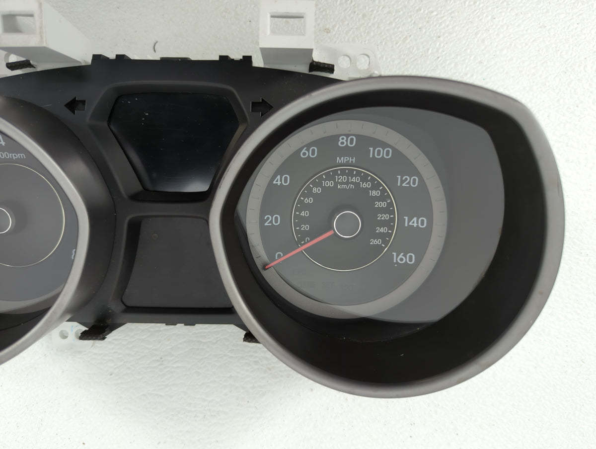 2013 Hyundai Elantra Instrument Cluster Speedometer Gauges P/N:94001-3X600 Miles: Fits OEM Used Auto Parts - Oemusedautopart