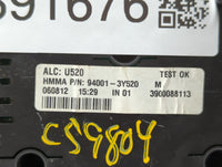 2013 Hyundai Elantra Instrument Cluster Speedometer Gauges P/N:94001-3X275 94001-3Y520 Fits OEM Used Auto Parts - Oemusedaut