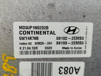 2011-2013 Hyundai Elantra PCM Engine Control Computer ECU ECM PCU OEM P/N:39102-2EMB3 39102-2EMB2 Fits Fits 2011 2012 2013 O