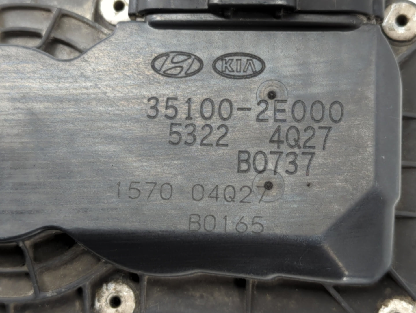 2011-2018 Hyundai Elantra Throttle Body P/N:35100-2E000 1302150124 Fits Fits 2011 2012 2013 2014 2015 2016 2017 2018 2019 OE
