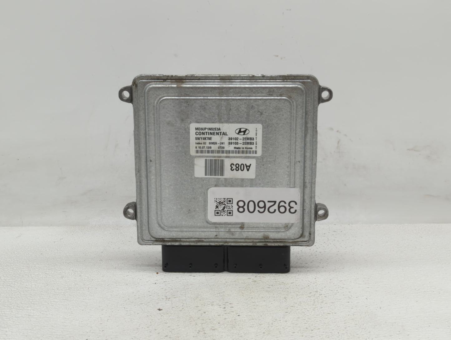 2011-2013 Hyundai Elantra PCM Engine Control Computer ECU ECM PCU OEM P/N:39102-2EMB3 39102-2EMB2 Fits Fits 2011 2012 2013 O