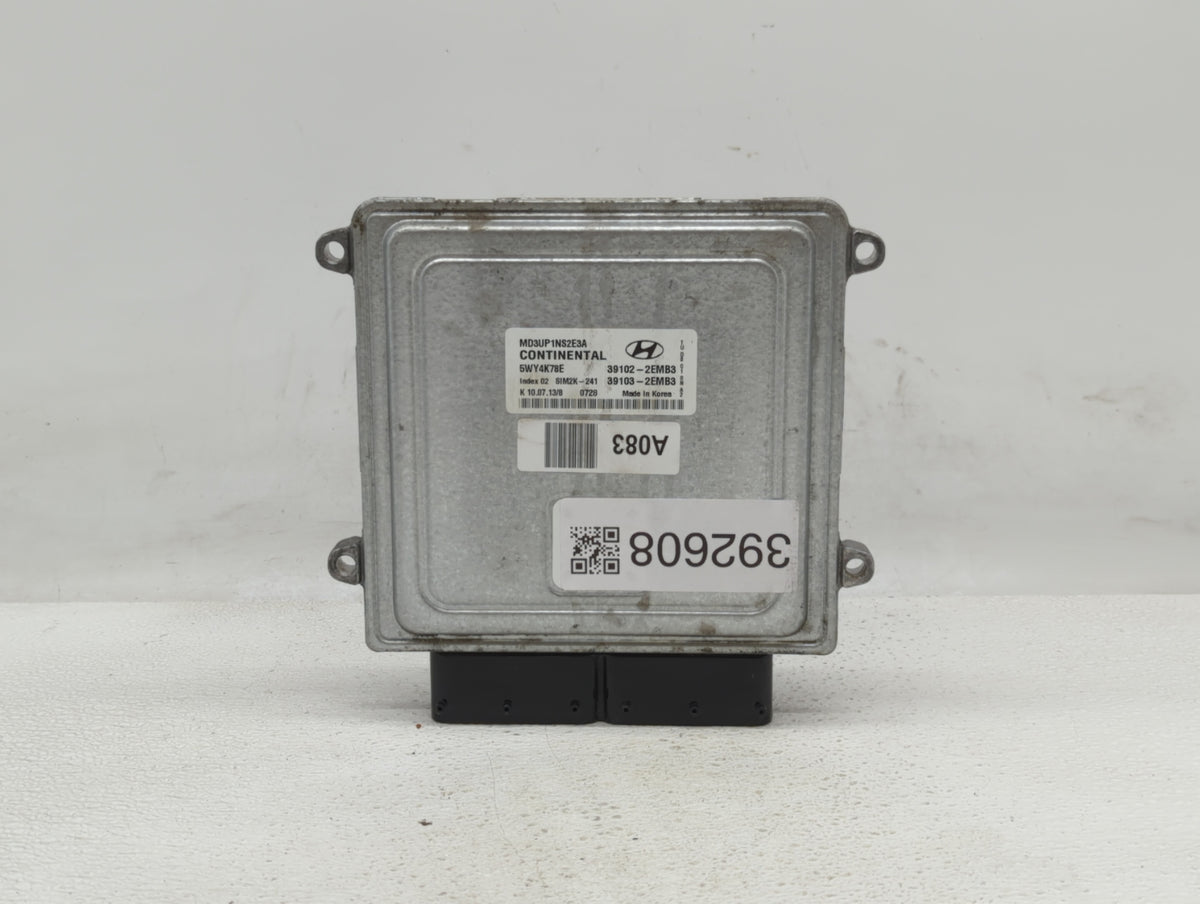 2011-2013 Hyundai Elantra PCM Engine Control Computer ECU ECM PCU OEM P/N:39102-2EMB3 39102-2EMB2, 39103-2EMB2 Fits 2011 201