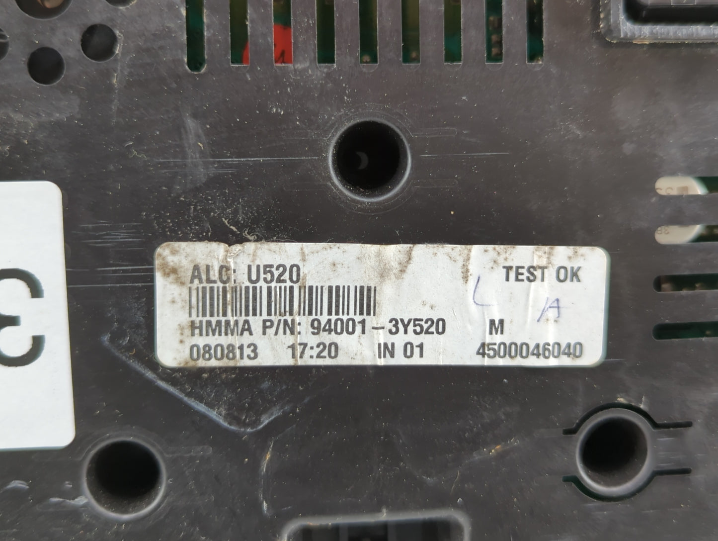 2013 Hyundai Elantra Instrument Cluster Speedometer Gauges P/N:94001-3X275 94001-3Y520 Fits OEM Used Auto Parts - Oemusedaut
