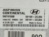 2013 Hyundai Elantra PCM Engine Control Computer ECU ECM PCU OEM P/N:39100-2EJB3 39102-2EJB3, 39103-2EJB3 Fits OEM Used Auto