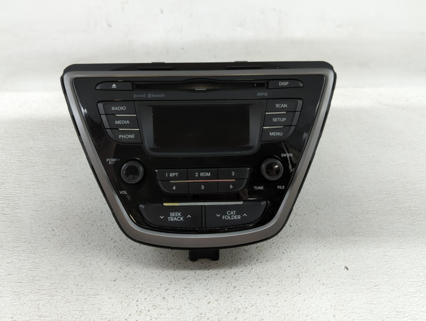 2013-2013 Hyundai Elantra Am Fm Cd Player Radio Receiver - Oemusedautoparts1.com