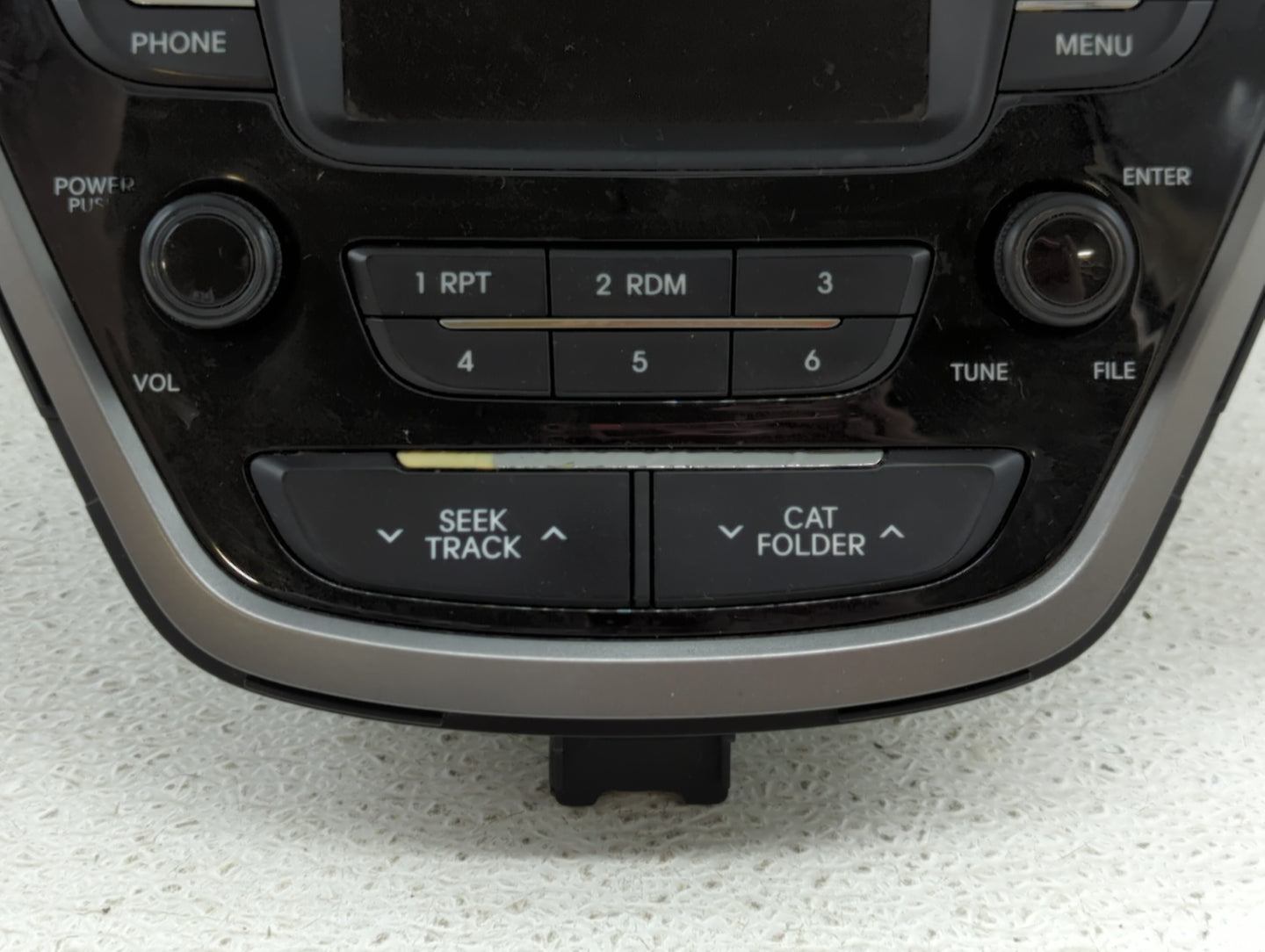 2013-2013 Hyundai Elantra Am Fm Cd Player Radio Receiver - Oemusedautoparts1.com