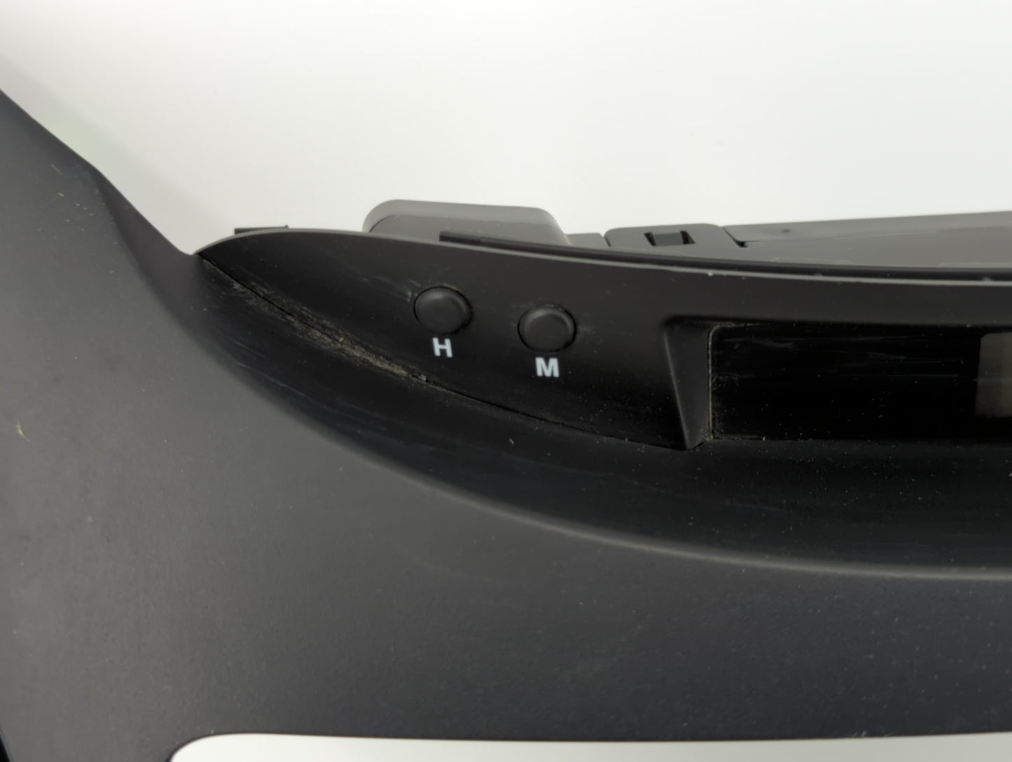 2013 HYUNDAI ELANTRA GLS SEDAN DASH RADIO BEZEL DIGITAL CLOCK Black - Oemusedautoparts1.com