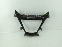 2013 HYUNDAI ELANTRA GLS SEDAN DASH RADIO BEZEL DIGITAL CLOCK Black - Oemusedautoparts1.com