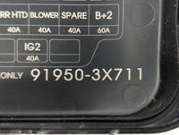 2011-2013 Hyundai Elantra Fusebox Fuse Box Panel Relay Module P/N:VS912003Y054UA 1302260016 Fits Fits 2011 2012 2013 OEM Use