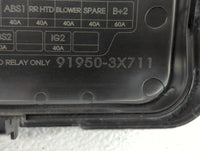 2011-2013 Hyundai Elantra Fusebox Fuse Box Panel Relay Module P/N:VS912003Y054UA 1302260016 Fits Fits 2011 2012 2013 OEM Use