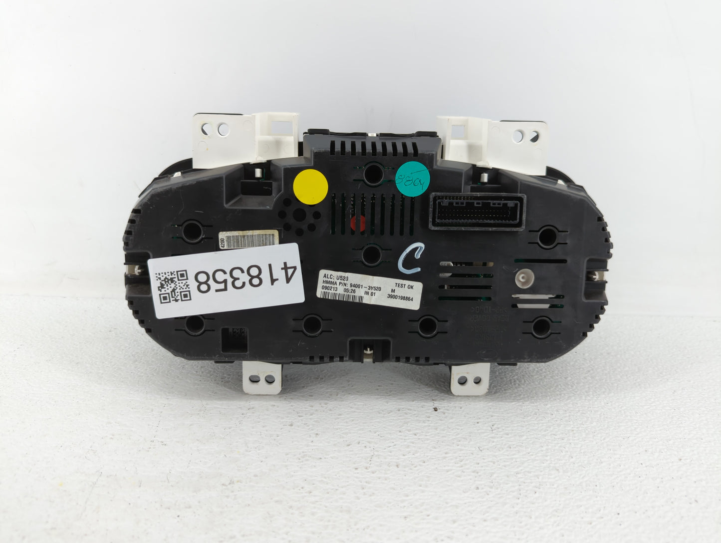 2013 Hyundai Elantra Instrument Cluster Speedometer Gauges P/N:94001-3X275 94001-3Y520 Fits OEM Used Auto Parts - Oemusedaut