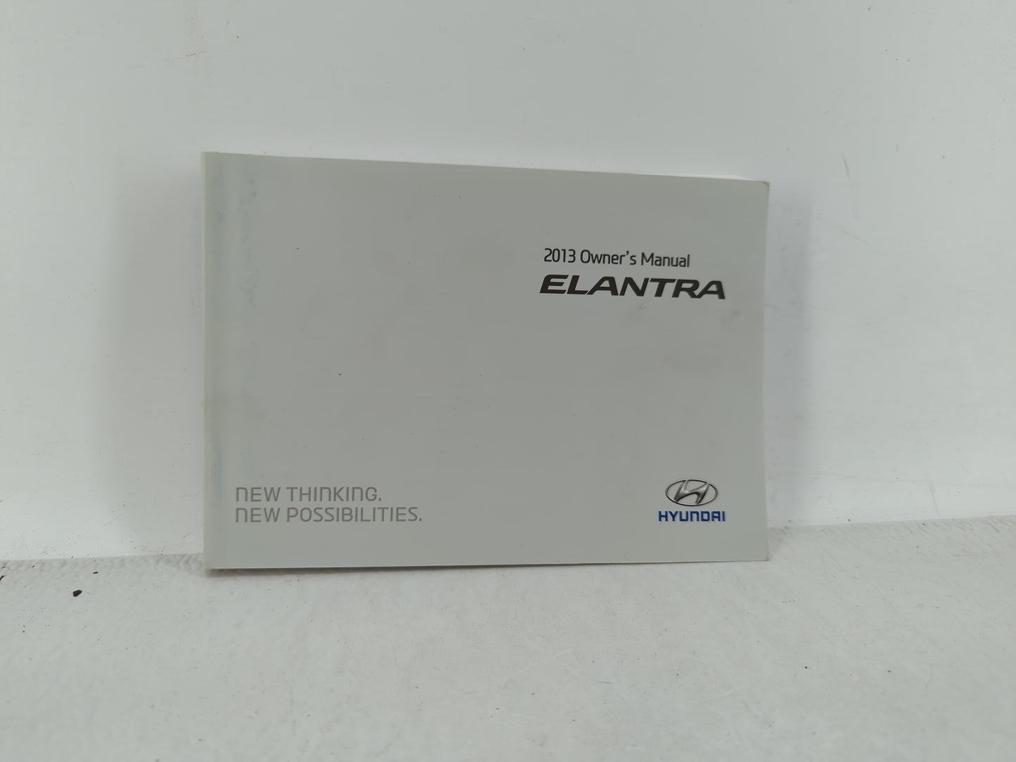 2013 Hyundai Elantra Owners Manual Book Guide OEM Used Auto Parts - Oemusedautoparts1.com