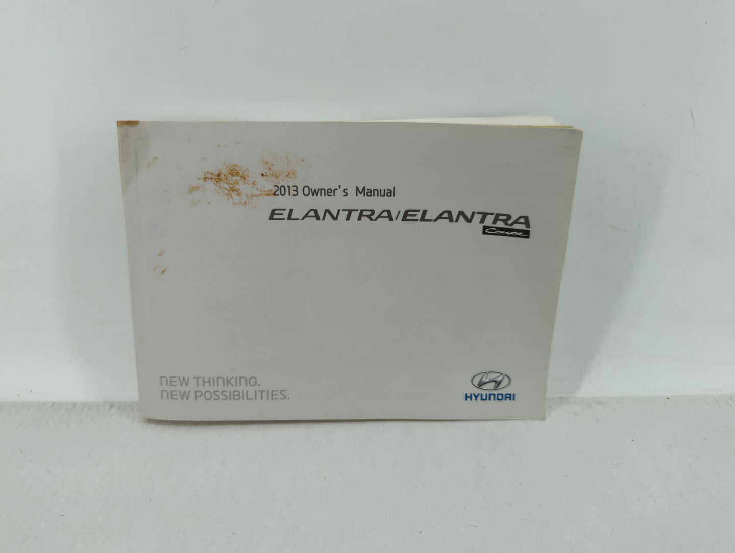 2013 Hyundai Elantra Owners Manual Book Guide OEM Used Auto Parts - Oemusedautoparts1.com