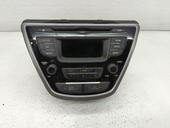compare product 2013 Hyundai Elantra Radio AM FM Cd Player Receiver Replacement P/N:96170-3X155RA5 961703X155, 961703X161BLH, 961703X165RA5 Fits OEM Used Auto Parts