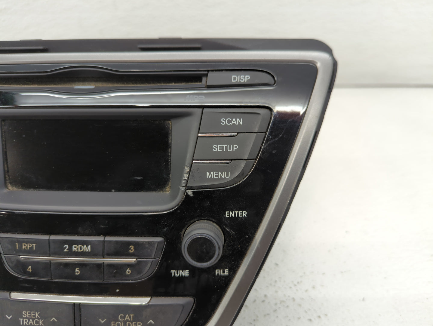 2013 Hyundai Elantra Radio AM FM Cd Player Receiver Replacement P/N:96170-3X155RA5 961703X155, 961703X161BLH, 961703X165RA5 